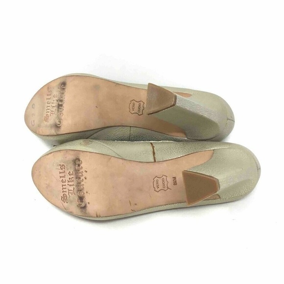 Juicy Couture Fresia Pumps Metallic Beige Gold 8.5 - Picture 8 of 8